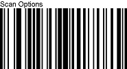 Scan Options Barcode